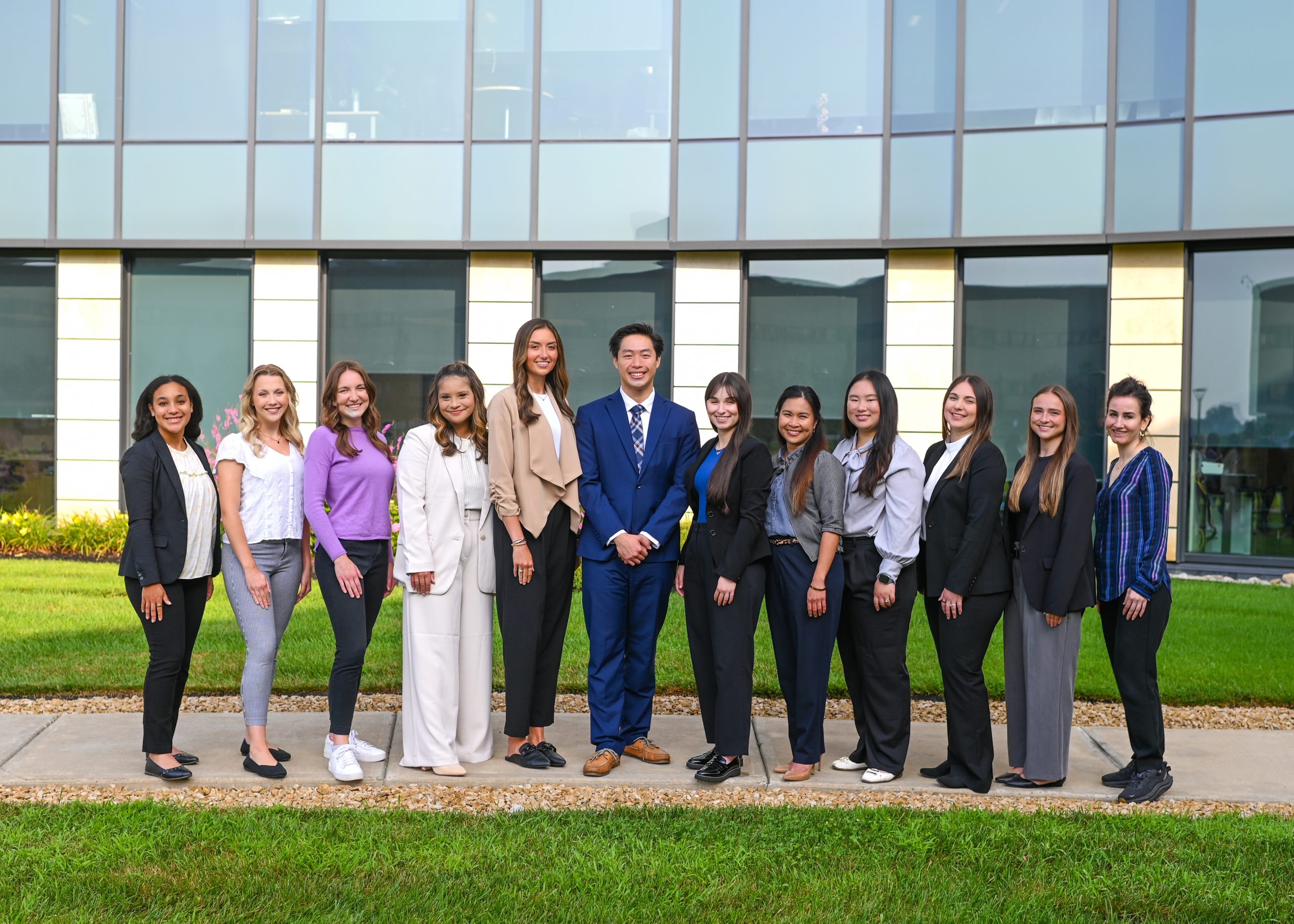 Pharmacy Residents stand outside St. Elizabeth Edgewood 